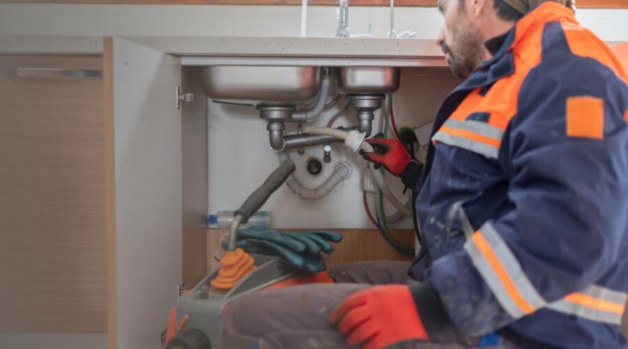 Professional slab leak plumber services in West Mineral, KS